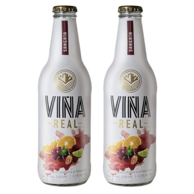 Pack de 2 Cooler Viña Real Sangría 330 ml Generico Sangría