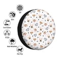 thumbnail image 4 of Pofeuu Cute Cartoon Dogs Print Spare Tire Wheel Cover for Car Truck SUV Camper Universal Fit Spare Tire Cover RV Spare Tire Covers-14 inch, 4 of 6