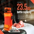 thumbnail image 6 of SQUATZ 24 Oz Poseidon Series Water Bottle for Protein & Fruit Shakes Quality Wide Mouth Gym Flask, 6 of 7