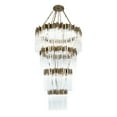 thumbnail image 5 of 309C30MBFG-Varaluz Lighting-Matrix - 30 Light 4-Tier Chandelier In Glam Style-95 Inches Tall and 40 Inches Wide-Matte Black/French Gold Finish, 5 of 7