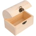 thumbnail image 4 of Rustic Wooden Jewelry Box Wedding Ring Bearer Box Arch Storage Box Jewelry Case Gift Boxes for Wedding Party Favor Decoration, 4 of 8