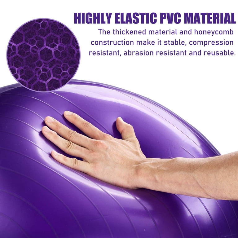 cyrico Exercise Ball 75cm, Anti-Burst Yoga Ball photo 2
