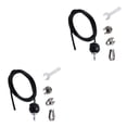 thumbnail image 3 of Eigraketly Steel Wire Rope with Rubber Stopper Duty Heavy Ball for Gym Workout Accs Tipo 1 2piezas, 3 of 6