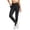 Black, variant on SwiftWear Women's High Waisted Joggers Pants with Pockets & Drawstring - Tummy Control Workout Yoga Leggings Plus Size Running Gym Hiking Pants