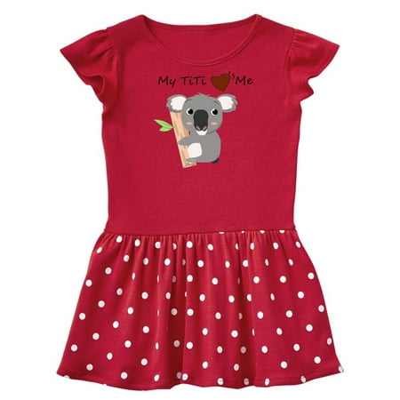 

Inktastic Koala (titi loves me) Gift Baby Girl Dress