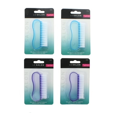 Lot of 4 Nail Brush Cleaning Manicure Pedicure Spa Tool