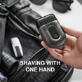thumbnail image 6 of Nogroa Electric Foil Shaver for Men, Cordless Mini Electric Razors with 3 Floating Blades&LED Display, IPX7 Waterproof Wet/Dry Face Shaver, Protable Compact Beard Trimmers for Travel, Type-C Charging, 6 of 8