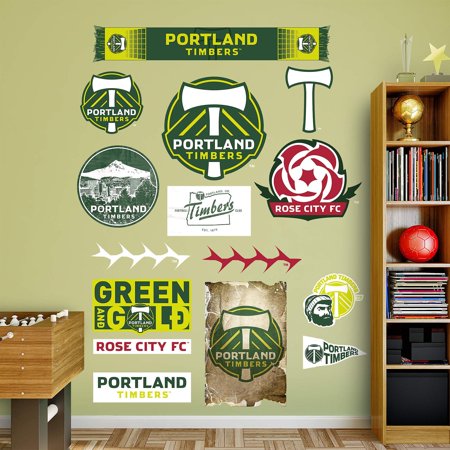 UPC 849469013820 product image for Fathead MLS Portland Timbers Logo Wall Decal Collection | upcitemdb.com