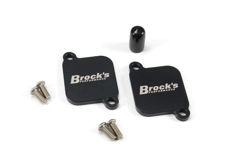 Brock's PAIR Block Off Plates GSX-R1000 17-18 GSX-R1000 07-08 280169 K7 K8