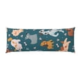 thumbnail image 2 of Lsque Dogs Body Pillow Case Cover,Ultra-Soft Microfiber Bed Pillow Cases 20x54 inches,Elegant Bedding,Breathable Durable Pillow Cover with Envelope Closure, 2 of 8