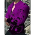 thumbnail image 1 of Camisas geométricas para hombre, camisas de moda, camisas hawaianas de manga larga, blusas de playa cubanas, ropa para hombre, camisas tridimensionales para hombre, 1 of 6
