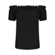 thumbnail image 5 of Camisas de Color Sólido para Mujeres Blusas de Hombro con Mangas Cortas Plisadas, Camisas de Verano Ligeras para Ocasional Y Fiesta, 5 of 7