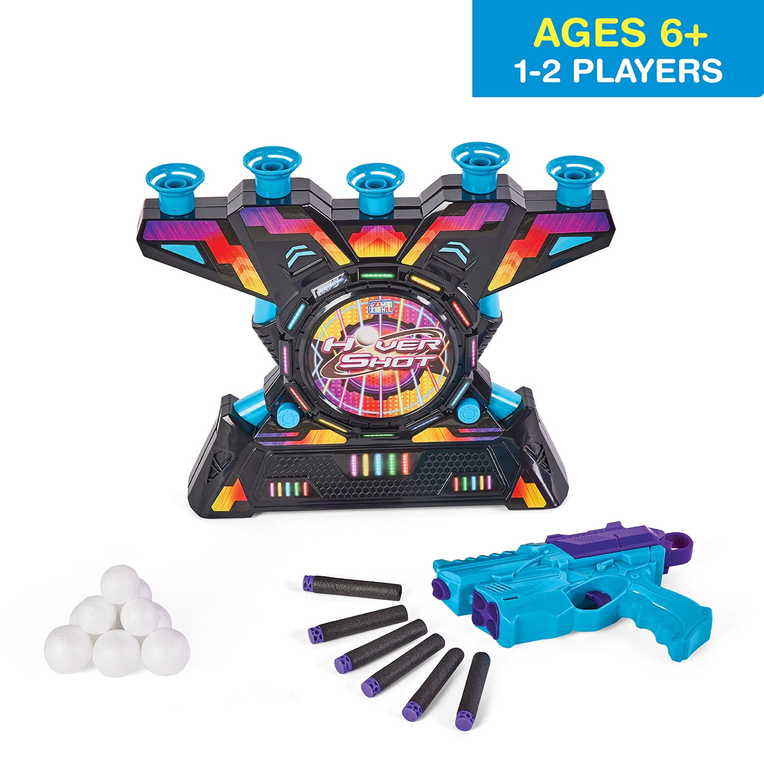 Game Zone Arcade Mini Hover Shot, Interactive Tabletop Multiplayer Game, Ages 6+
