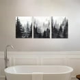 thumbnail image 5 of Wall Art for Living Room Black and White Wall Decor For Bedroom Bathroom Family Decoration Hang Pictures Kitchen Office Abstract Wall Painting Modern Framed Canvas Wall Art Prints 12x16 in, 5 of 6