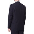 thumbnail image 4 of Raphael Classic Fit Solid Navy Blue Two Button Wool-touch Suit, 4 of 4