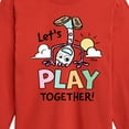 thumbnail image 3 of Toy Story 4 - Forky Lets Play Together - Toddler & Youth Long Sleeve Graphic T-Shirt, 3 of 5