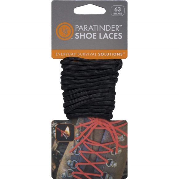 UST Lacets de Chaussures ParaTinder, Noir, Carte