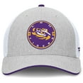 thumbnail image 2 of Men's Fanatics  Heather Gray LSU Tigers Trigger Flex Hat, 2 of 5