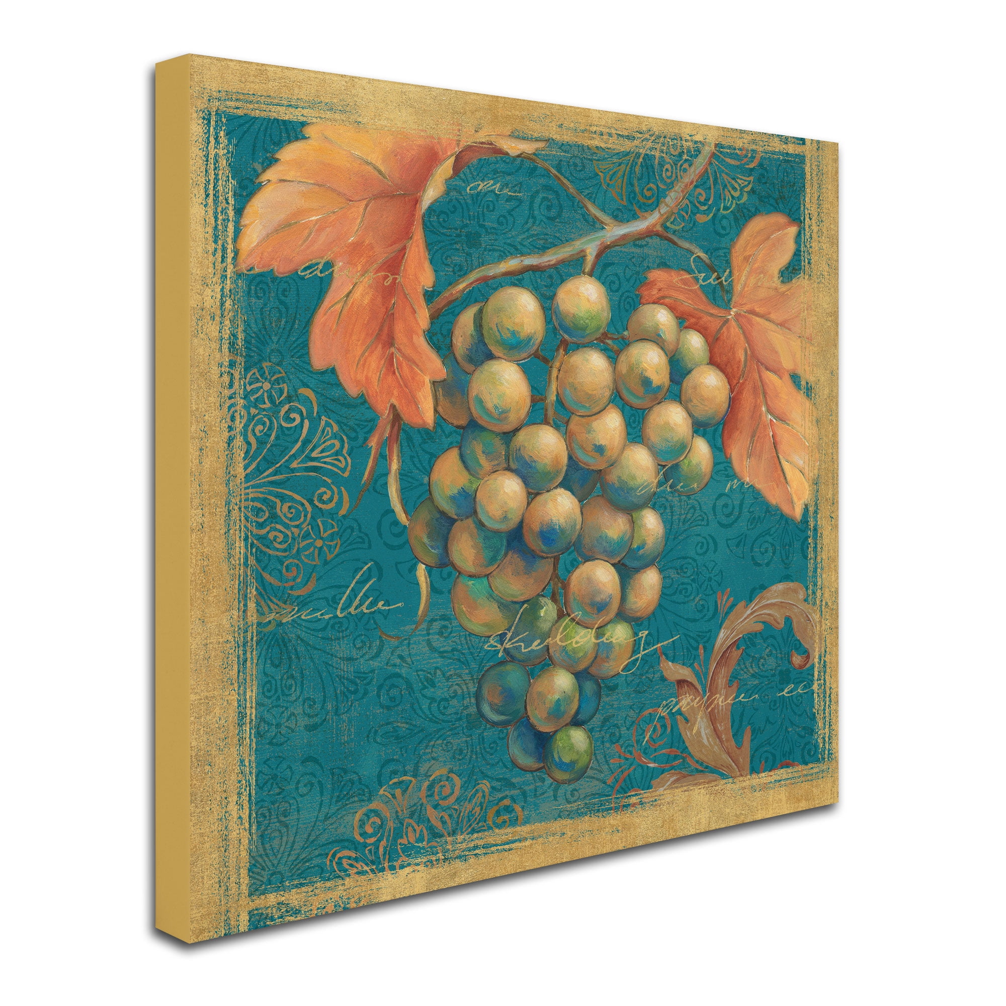 Trademark Fine Art "Lovely Fruits IV" Canvas Art by Daphne Brissonnet