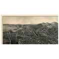 thumbnail image 4 of Historic Panoramic View - Danbury Connecticut - Burleigh 1884 - Vintage Wall Art, 4 of 4