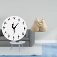 thumbnail image 2 of Reloj de pared,Reloj de pared con bailarina,reloj decorativo colgante.,sujetalibros decorativos,Sujetalibros decorativos para oficina,hogar,libros, 2 of 8