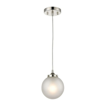 

Elk Home Boudreaux 6 Wide 1-Light Mini Pendant - Polished Nickel