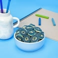 thumbnail image 3 of Kervan Candy Bebeto Blue Raspberry Rings - Fruity, Soft, Sweet & Sour Gummy Candy Bulk for Kids, Gift Snacks and Parties - Blue Raspberry Gummies Party Size Bag (5 lbs), 3 of 5