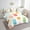 Green Blue, variant on YST Ice Cream Bed In A Bag 7-Piece Rainbow Popsicle Twin Size Comforter Set,Summer Holiday Bedding Comforter Sets Colorful Polka Dots Sheets Set Food Theme Bedding Set Kids Girls Room Decor