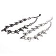 thumbnail image 2 of New Spike Rivet Punk Collar Necklace Goth Rock Biker Link Chain Choker Jewelry, 2 of 5