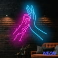 thumbnail image 4 of Handmadetneonsign Paw and Hand Neon Sign, Dog Lover Led Sign, Dog Grooming Salon Wall Decor, Pet Paw Wall Art 79274, 4 of 5