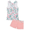 thumbnail image 2 of Traje de baño Unnice Tankini de dos piezas para niñas con pantalones cortos para niños de 10 a 11 años, 2 of 7