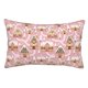 thumbnail image 1 of Fotbe Gingerbread Houses Pink Wonderland Funda de Almohada Decorativa Estilo Occidental, Lujo en Algodón, Fundas para Almohadas King, Cojín Estampado para Decoración del Hogar-16"x24", 1 of 6