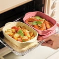 thumbnail image 4 of Colorful Ceramic Double-Handled Pan Oven Microwave Dishwasher Safe Steak Baked Rice Breakfast, 4 of 9