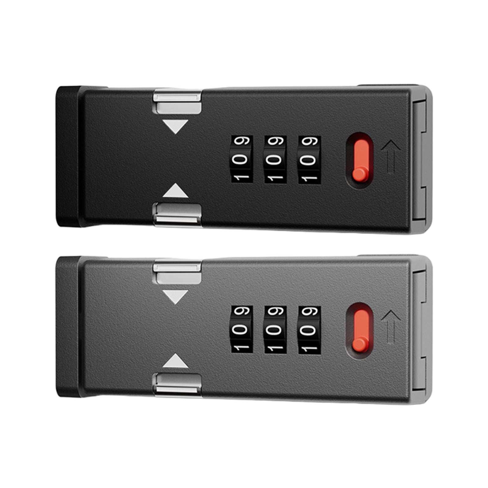Furniture Security Lock 3 Digit Code Adjustable Cabinet Password Lock Keyless Door Bolt for Cabinets Drawers and Lockers