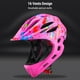 thumbnail image 2 of Cascos de bicicleta para niños ajustables y transpirables, ligeros y de cara completa, 2 of 8