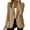 Beige #29, variant on Blazer for Women Business Petite Summer Blazers Lapel Collar Work Fashion Button Oversized Jackets Long Sleeve Office Formal Lightweight Professional Mujer Clothing Black 3XL