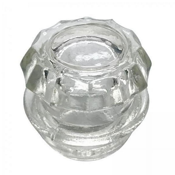 yotijay 2xReplacement Lid Knob Glass Clear for CS11 Stainless Steel Coffee Pot , Clear, 2 Pcs