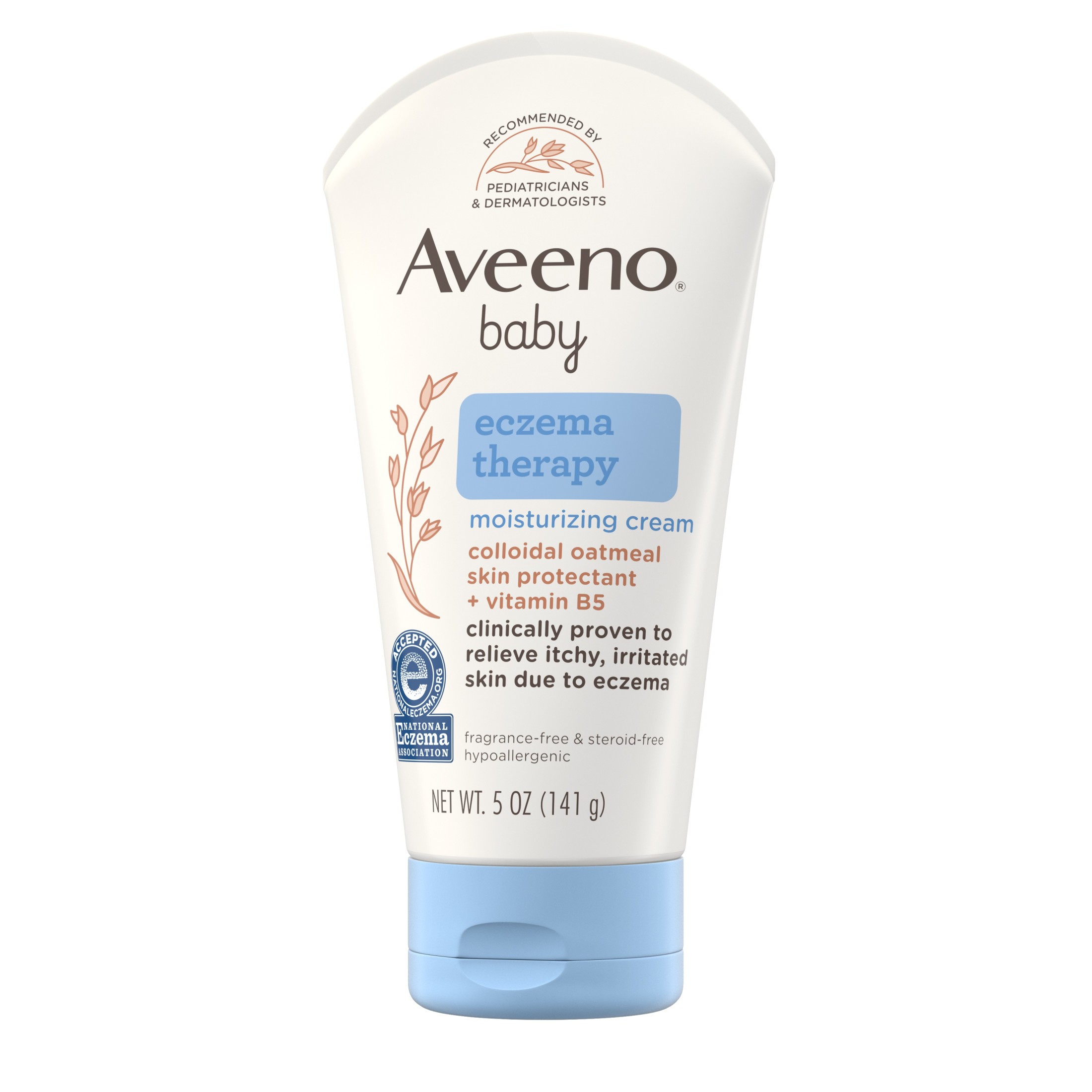 Aveeno Baby Eczema Therapy Moisturizing Cream Body Lotion with Oatmeal, 5 oz - image 3 of 9