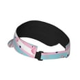thumbnail image 3 of Disketp Flamingo1 Sun Visors For Women Men Unisex Tennis Golf Visor Hat Adjustable Summer Hats Sport Outdoor Visor Hat Uv Protection Cap, 3 of 8