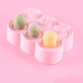 thumbnail image 6 of JUNWELL 6 Grids Triangle/Rectangle Shape Silicone Kitchen DIY Ice Cream Maker Tray Mould Rectangle## Kitchen Tool, 6 of 6