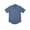 Blue, variant on G.H. Bass & Co. Mens Nile Green & Blue Plaid Short Sleeve Button-Down Shirt S