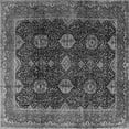 thumbnail image 1 of Ahgly Company Indoor Square Persian Gray Traditional Area Rugs, 7' Square, 1 of 1