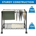 thumbnail image 5 of Mount-It! Rolling File Cart with Folder Rack, 5 of 9
