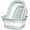 Green, variant on Collapsible Colander & Wash Basin Set, 2-in-1 Foldable Dishpan with Drain Holes, Space-Saving Kitchen Sink Tub for Washing Fruits, Vegetables, Camping, RV & Travel (Green)
