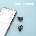 thumbnail image 4 of Auriculares F12 BT5.0 Emparejamiento automático Control táctil Reducción de ruido Claro, 4 of 8