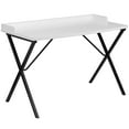 thumbnail image 2 of Flash Furniture White Computer Desk, 2 of 6