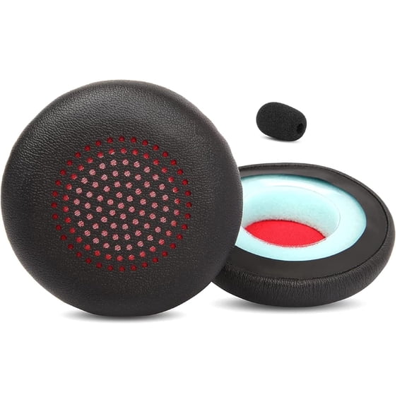 ARMFORCE Earpads cushion for Plantronics Voyager Focus B825/1&2 UC, Voyager 4210/4220, Poly BlackWire 5200/C5200/5210/C5210/C5220/7225, Backbeat Sense - Headset