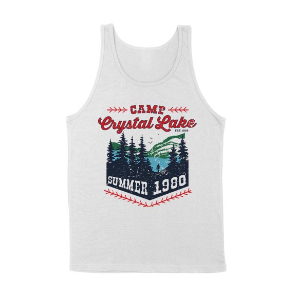 Camp Crystal Lake Tank Top Unisex Large White