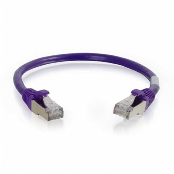 C2G - Cables To Go -  7ft Cat6 Snagless Shielded - STP -Network Patch Cable - Purple