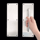 thumbnail image 4 of Jaladera Placa Para Puertas Acero Inoxidable Placa Empuje Plata, 4 of 5